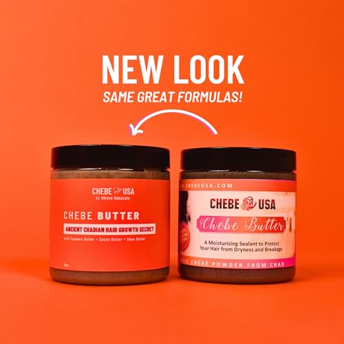 Uhuru Naturals Chebe Hair Butter 16oz - Deep Moisture & Breakage Reduction