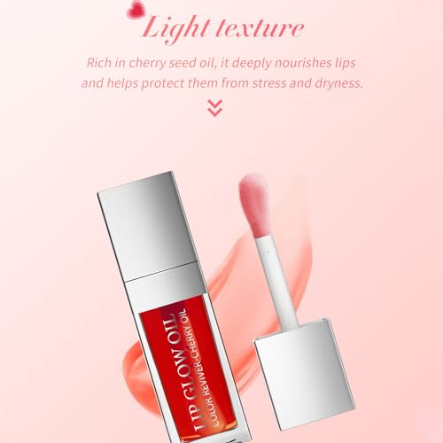 Plumping Lip Oil Gloss - 3 Color Hydrating Tinted Balm