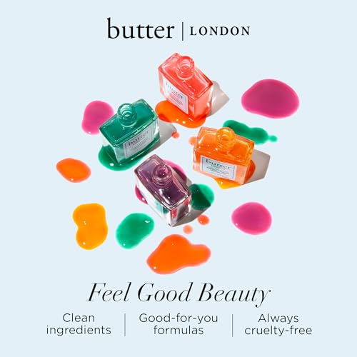 butter LONDON Nail Strengthener - Strawberry Rhubarb Jelly