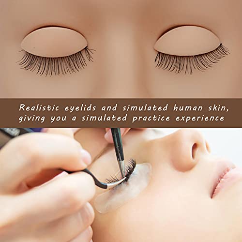 MAIZOA Eyelash Extension Training Eyelids - 6 Pairs