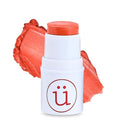 M2U NYC Coral Cream Blush Stick – 3-in-1 Cheeks, Lips & Eyes