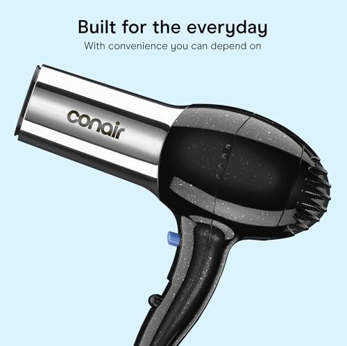Conair 1875W Ionic Hair Dryer with Concentrator Attachment