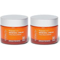 Andalou Naturals Probiotic + Vitamin C Renewal Cream-Complexion Enhancing Hydrating Face Moisturizer-Helps Promote Firmer Skin&More Even Tone-Lightweight,Non-Greasy Formula-1.7 Oz,(Pack of 2)