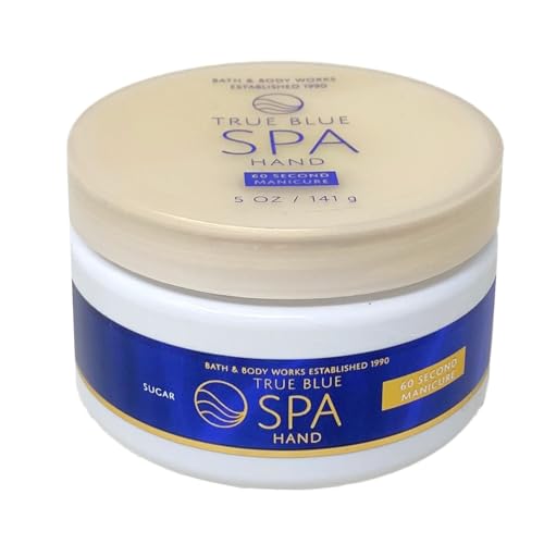 Bath & Body Works True Blue Spa 60 Second Manicure Hand Scrub - 5 oz
