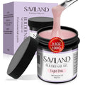 SAVILAND Builder Gel for Nails - 3.5 oz Light Pink