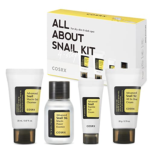 COSRX Advanced Snail Mucin 4-Step Trial Kit | Travel Size Skincare Set