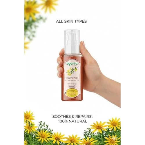 Ozonated St. John¡¯s Wort Oil ? Botanical Skin Care Oil for Daily Use, Vegan Clean Formula ? 3.38 fl oz
