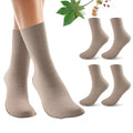 Paw Legend Reusable Castor Oil Pack Wraps for Feet - 2 Pack, Khaki