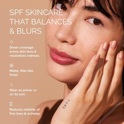 MDSolarSciences Mineral Tinted Cr?me Sunscreen SPF 30 | Water-Resistant, Broad Spectrum UV Protection | Blendable Micronized Zinc Oxide Cream | Natural Matte Finish for All Skin Types (1.7 Fl Oz)