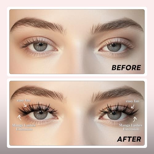 Arison Premade Fan Anime Lashes - Russian Volume Fluff