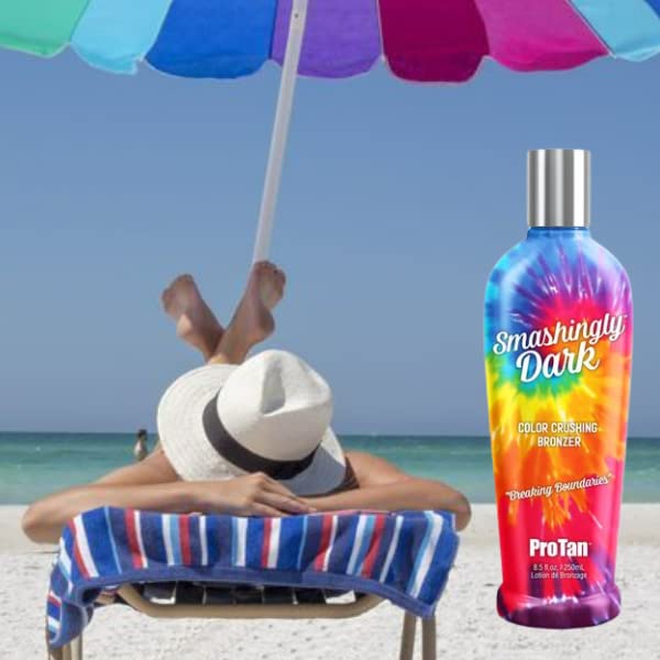 Pro Tan Smashingly Dark DHA Bronzer Tanning Lotion 8.5oz