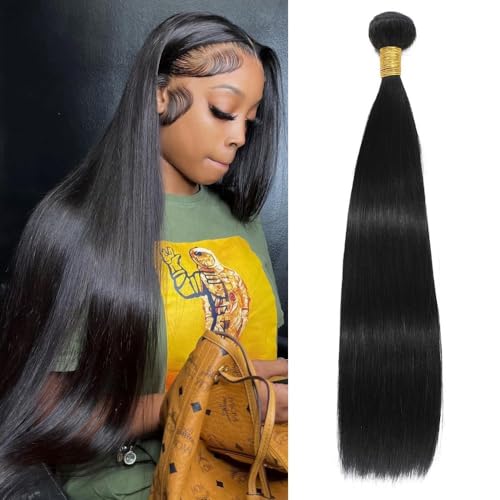 26 Inch Straight Brazilian Virgin Hair Bundle 12A