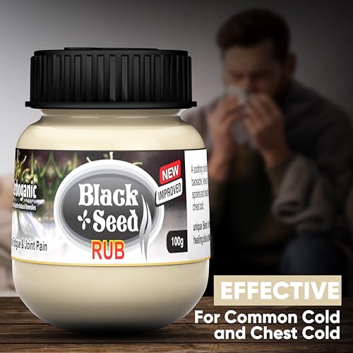HERBOGANIC Black Seed Rub | Infused with Soothing Properties | Crafted to Provide Comfort to Joints, Muscles, Shoulders and Beyond | 3.5 oz.¡¦