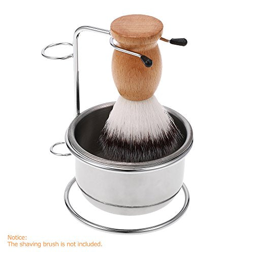 Anself 2 in 1 Shaving Bowl, Men's Shaving Set, Shaving Cup + Men's Shaving Blade Holder, Soap, Bowl, Shaving Holder ¡¦