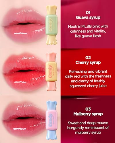 THESAEM Candy Syrup Gloss 03 Mulberry - Plumping Lip Gloss