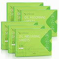 Bamboo Charcoal Oil Blotting Sheets - 480 Sheets (4 Pack)
