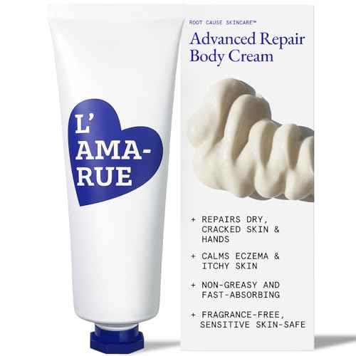L'AMARUE Advanced Body Repair Cream - 6.2 fl oz: Non-Greasy Hydration, Firming & Anti-aging Moisturizer | Root Cause Skincare¢â for Full Body Skin Wellness, Targets Dryness & Crepey Skin