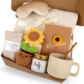 Sunflower Care Package Gift Set for Women – 8-Piece Comfort Basket
