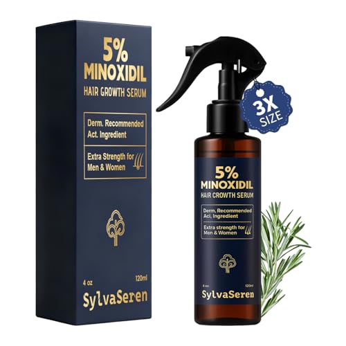 5% Minoxidil Spray for Hair Growth - Men & Women