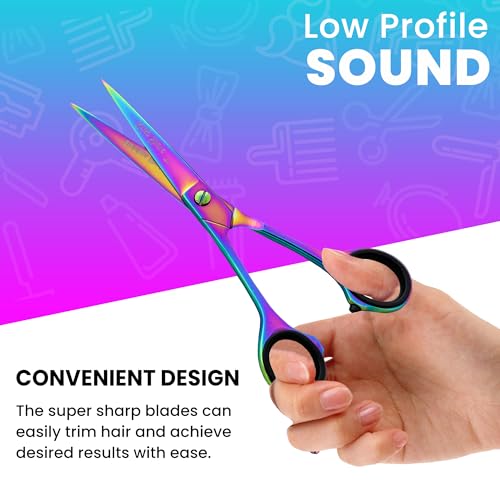 Krisp Beauty 7" Professional Barber Scissors - Stainless Steel Hair Shears