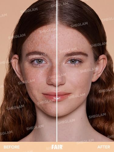 SHEGLAM Full Coverage Powder Foundation - Oil Control & Matte