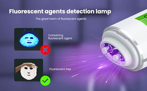 Skin Moisture Tester with UV Detection & LCD Display