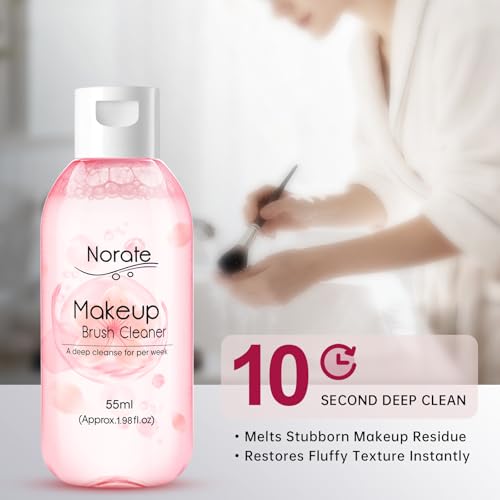 Makeup Brush Cleaner Set with Silicone Mat & Shampoo