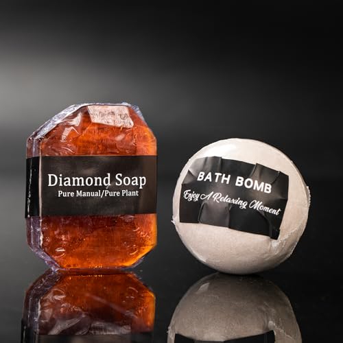 Gifts for Men,Self Care Gifts for Men, 7 Pcs Unique Gifts for Him Dad Boyfriend Husband Brother Friends, Perfect for Birthday Bath Set Spa Kit Bath and Body Self Care Grooming Relaxation Stress Relief