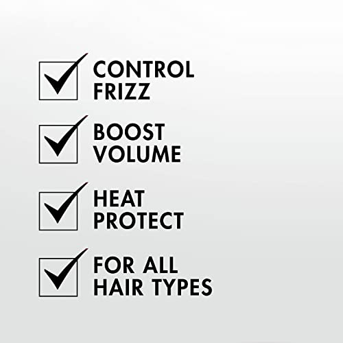 Nexxus Smooth & Full Blow Dry Balm Weightless Style Frizz Control, Volume & Heat Protect Styling Cream 6 oz & Maximum Hold Finishing Hair Spray for Control