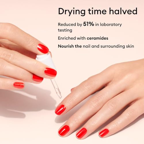 Manucurist Green Fast-Drying Nail Polish Drops - Nourishing Formula, 0.5 fl oz