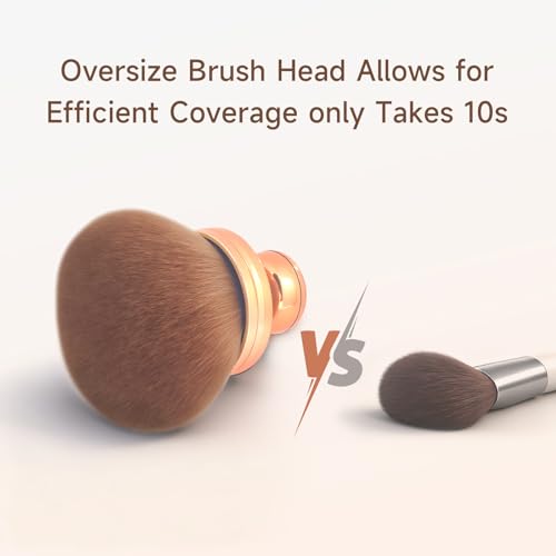 Extra Large Oval Tanning Brush for Body & Face - 74mm