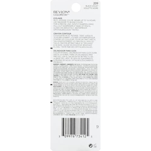L.A. Girl Shady Slim Brow Pencil, Blackest Brown GB359 (Pack of 2)