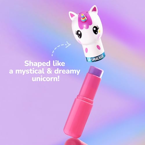 Lip Smacker Lippy Pals Unicorn Lip Balm - Flavored Moisturizing & Smoothing Vegan Lip Care - Unicorn Magic / 1 Count