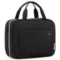 BAGSMART Large Toiletry Bag with Hanging Hook - Water-Resistant Travel Organizer