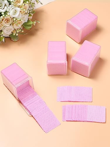 Lint Free Nail Wipes 400 PCS Non-Woven Cleaning Pads
