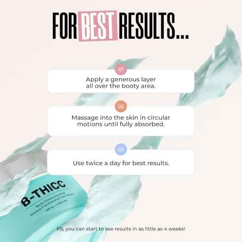 MA?LYS B-THICC Leave-On Booty Enhancing Mask - Booty Mask That Visibly Tightens Skin - Helps Enhance, Firm & Boost The Look Of Your Behind