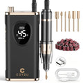 Professional Electric Nail Drill - Cordless 45000 RPM Nail File for Gel & Acrylic