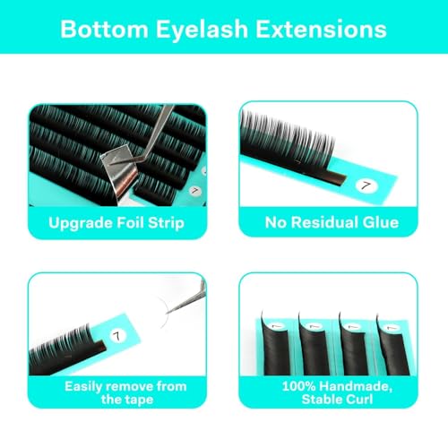 VAVALASH Bottom Lash Extensions 0.1mm 5-7mm Mixed