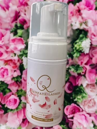 Eyelash Extension Cleanser Shampoo 3.3oz Foaming Lash Wash