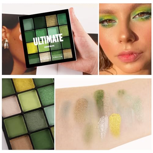 Boobeen 16-Color Eyeshadow Palette – Matte & Shimmer