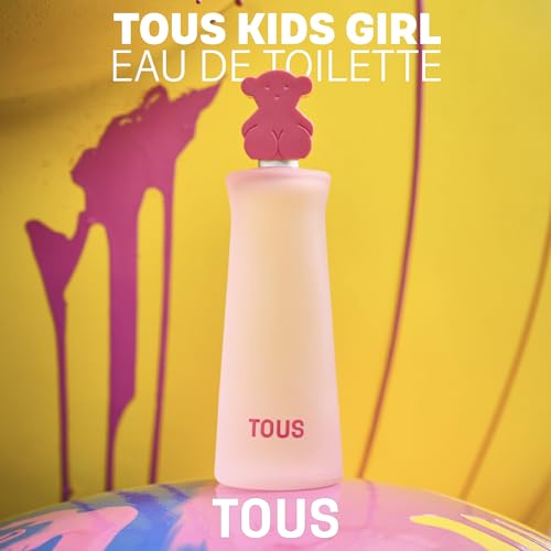 TOUS Kids Citrus Eau de Toilette for Girls, Fresh Floral & Fruity 3.4 Fl Oz