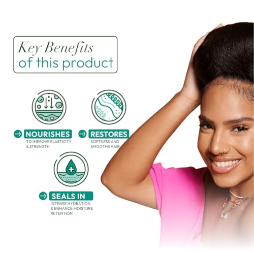 ORS Olive Oil Max Moisture Deep Treatment Conditioner with Rice Water & Electrolytes 20.0 Ounces (Pack of 2)