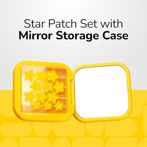 Star Pimple Patches with Mirror, Hydrocolloid Acne Patch for Zits and Blemishes, Face and Skin Stickers, 72 Count
