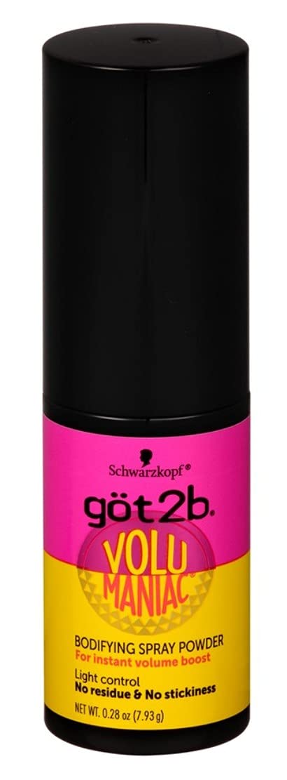 Got 2B Volumaniac Bodifying Spray Powder 0.28 Ounce (Pack of 2)