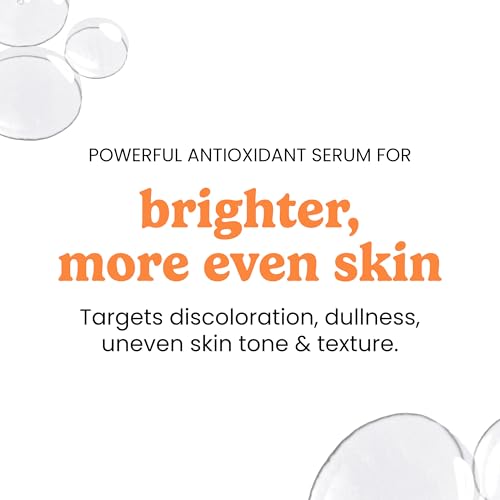 Timeless Skin Care Vitamin C Serum with Vitamin E & Ferulic Acid - Brightening Serum - for Oily & Dry Skin - Fragrance-Free - 1.7 Fl Oz
