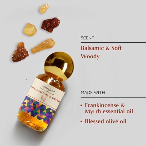 Frankincense & Myrrh Anointing Oil 9ml | Prayer & Protection