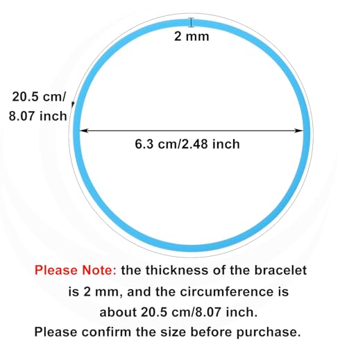 Silicone Hair Tie Bracelets 30Pcs - Retro 80s Style