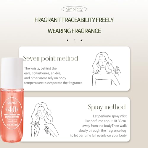 ADMD Sweet Romantic Perfume for Women, 90ml