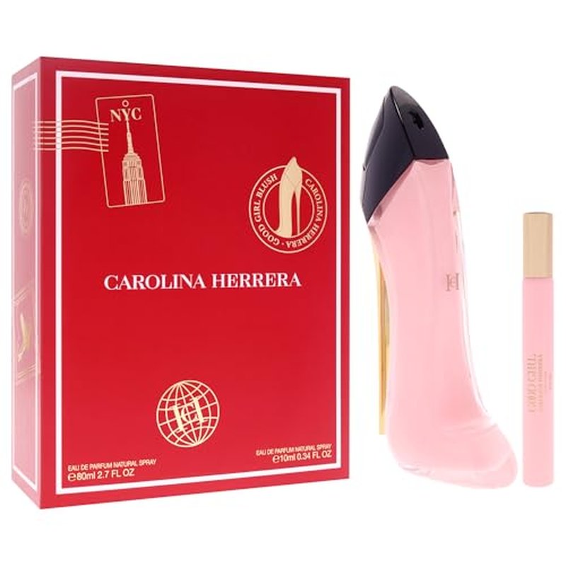 Good Girl Blush Gift Set by Carolina Herrera - 2 Pc EDP 2.7oz & Mini