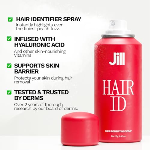 Dermaplaning Kit for Women with Hair Identifier Spray & Razor - Facial Exfoliation System